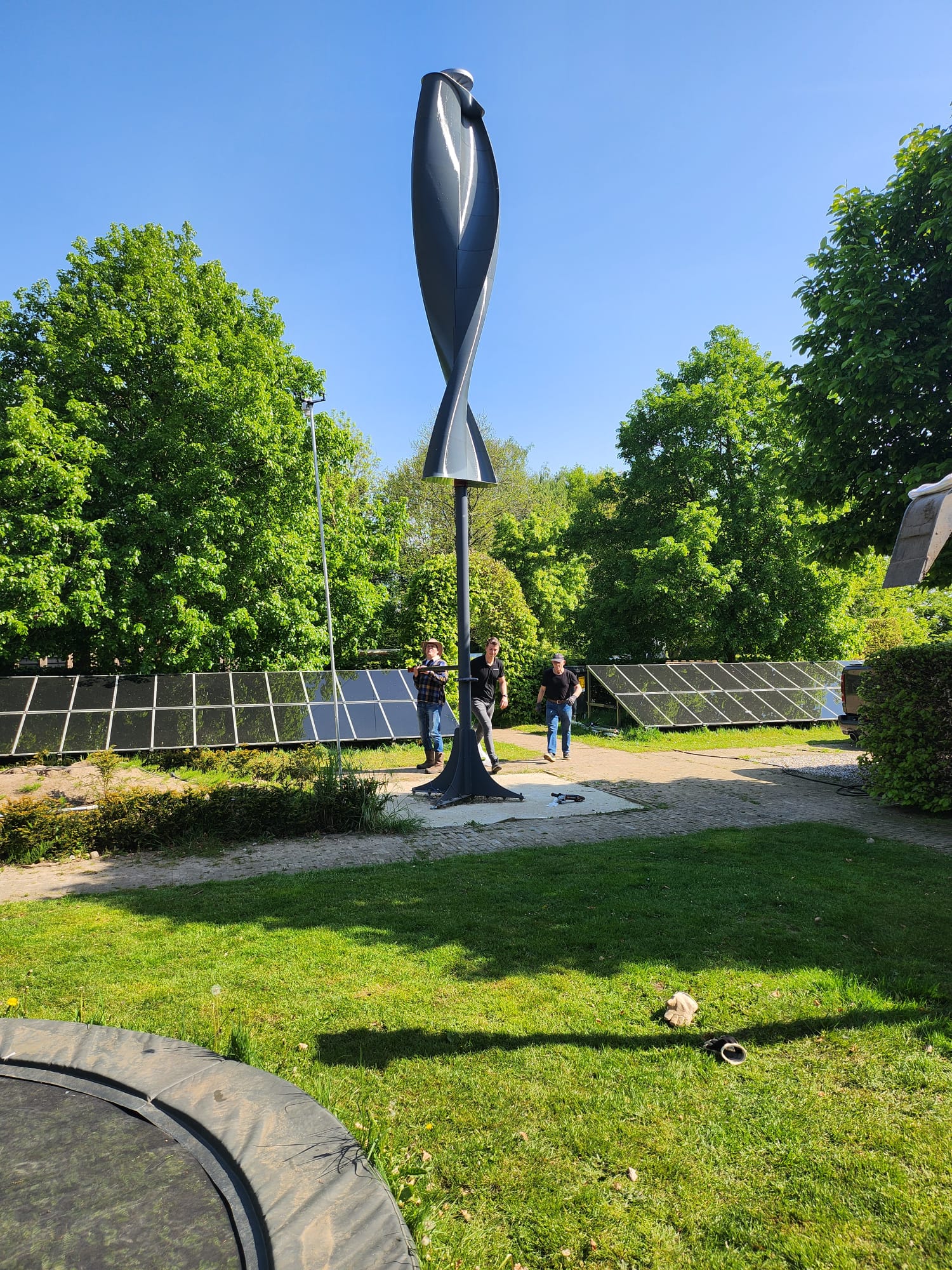 CO3 Windboom vertical wind turbine